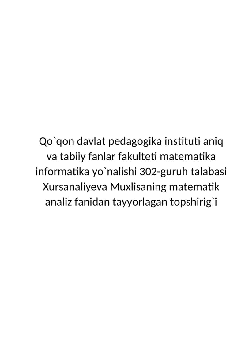 Chiziqli bir jinsli bo`lmagan tenglamalar