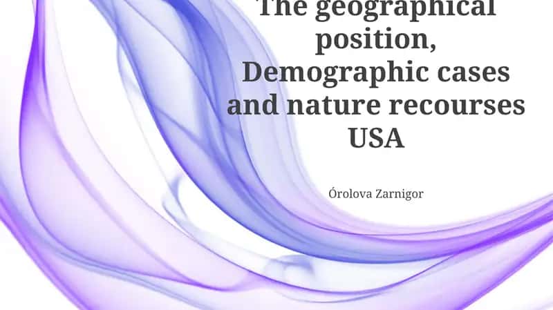 Geographical Positioning of the USA