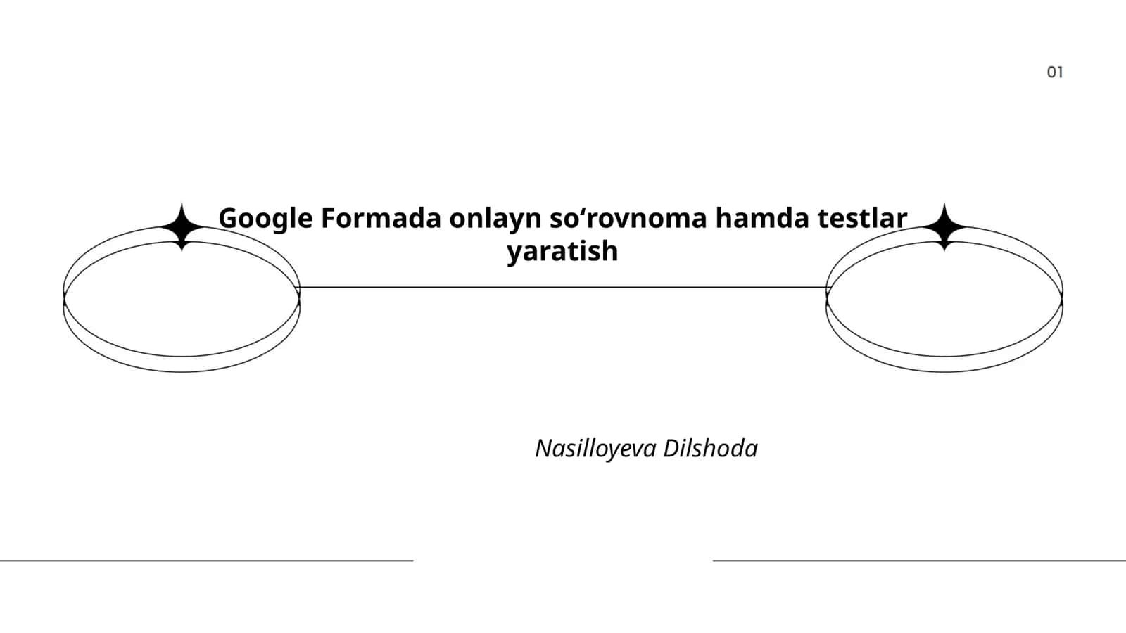 Google Formada onlayn soʻrovnoma hamda testlar yaratish