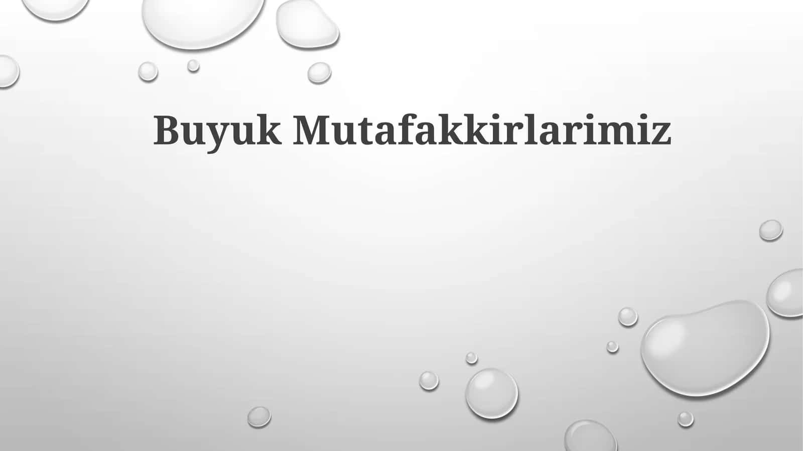 BuyukMutafakkirlarimiz