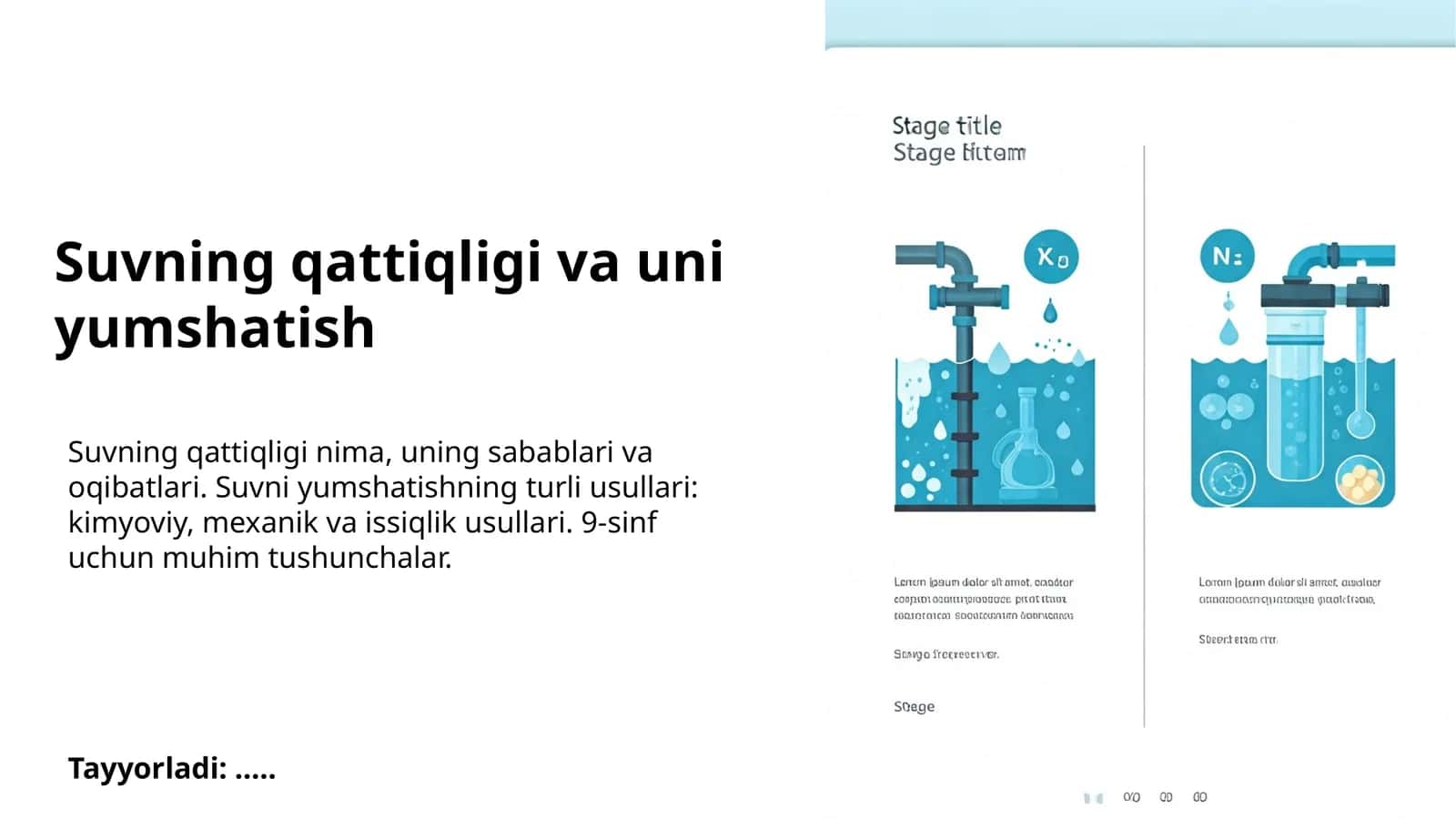 Suvning qattiqligi va uni yumshatish