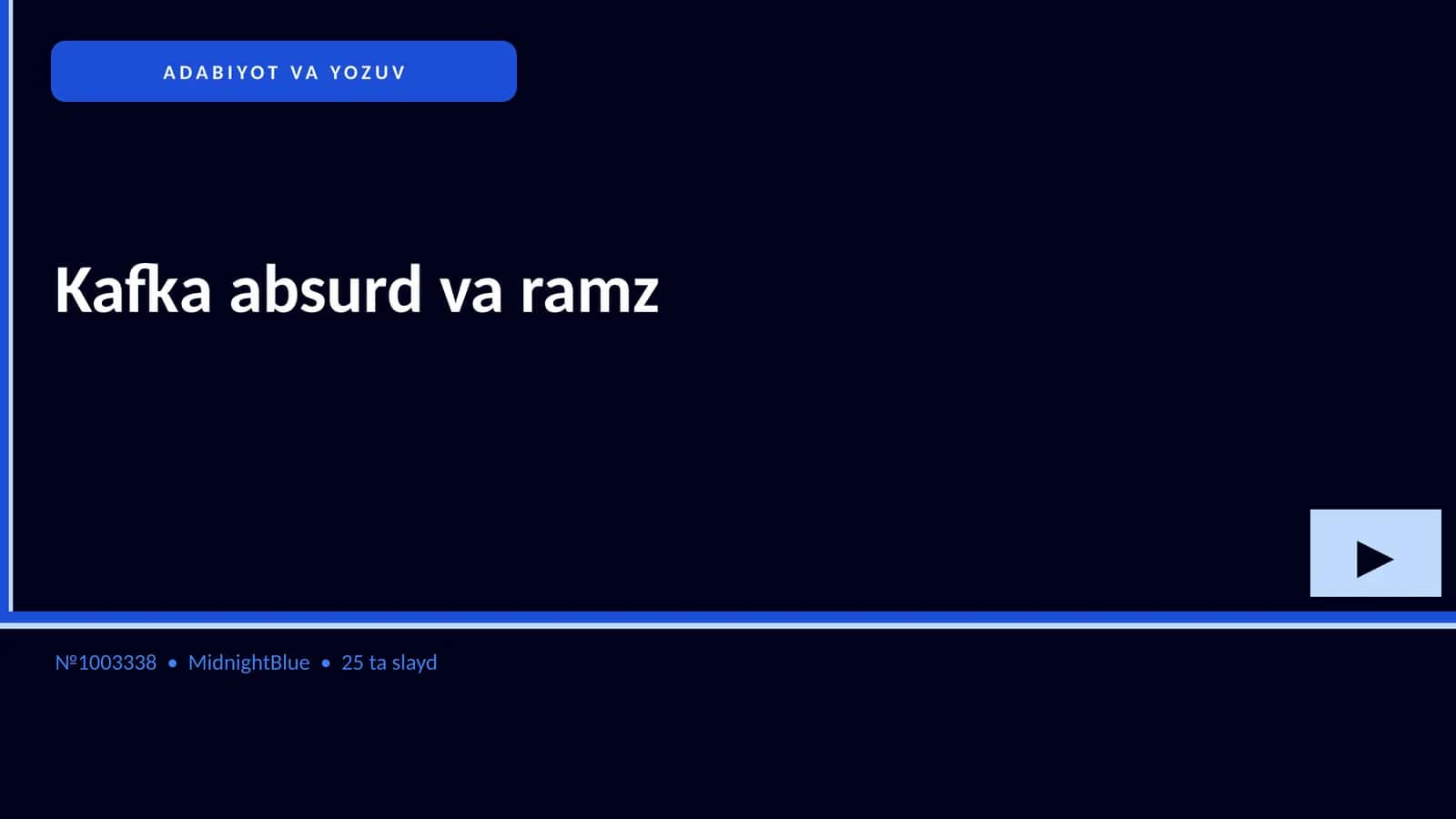 Kafka absurd va ramz
