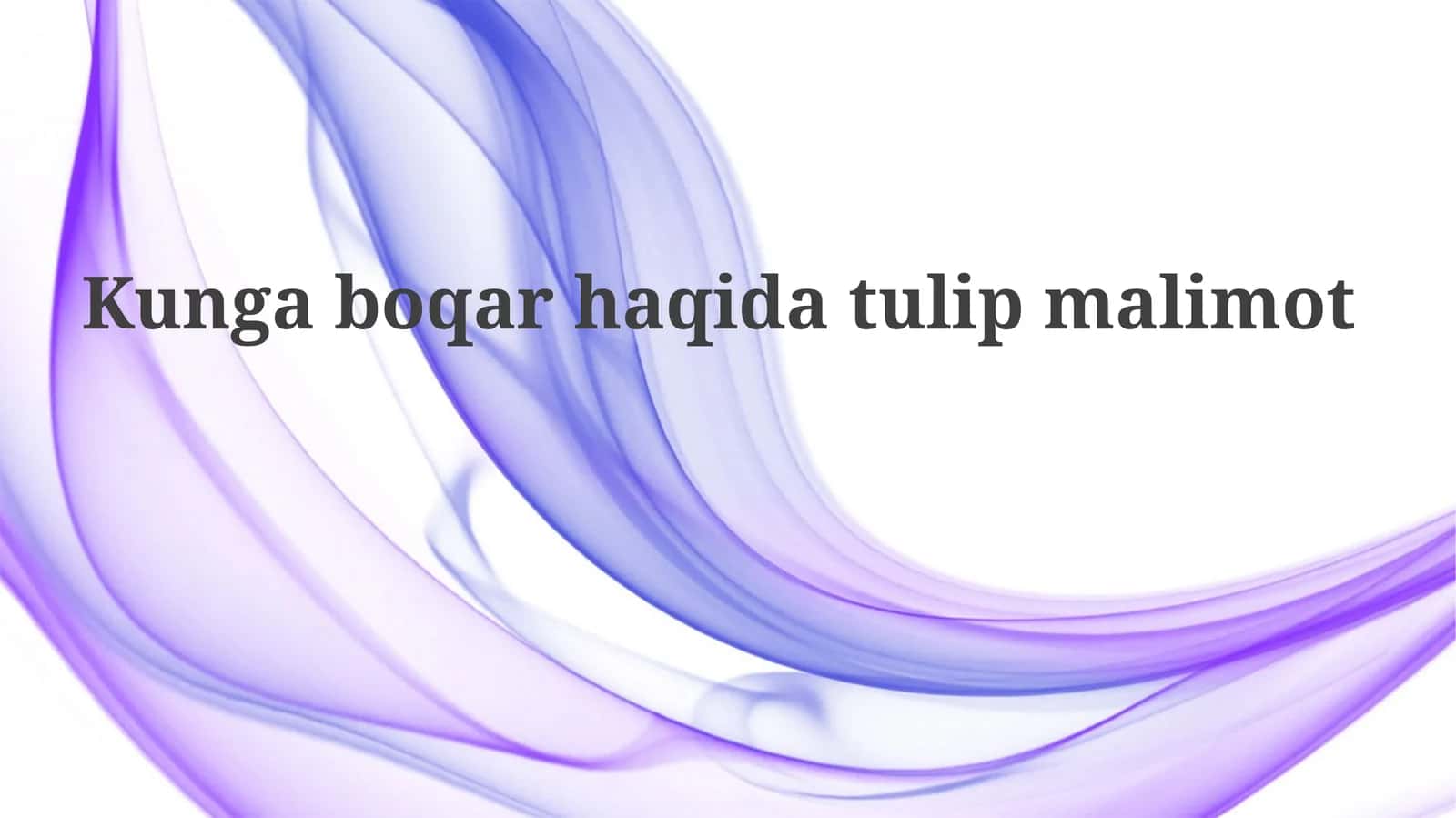 Lola piyozlarini ekish uchun qo'llanma