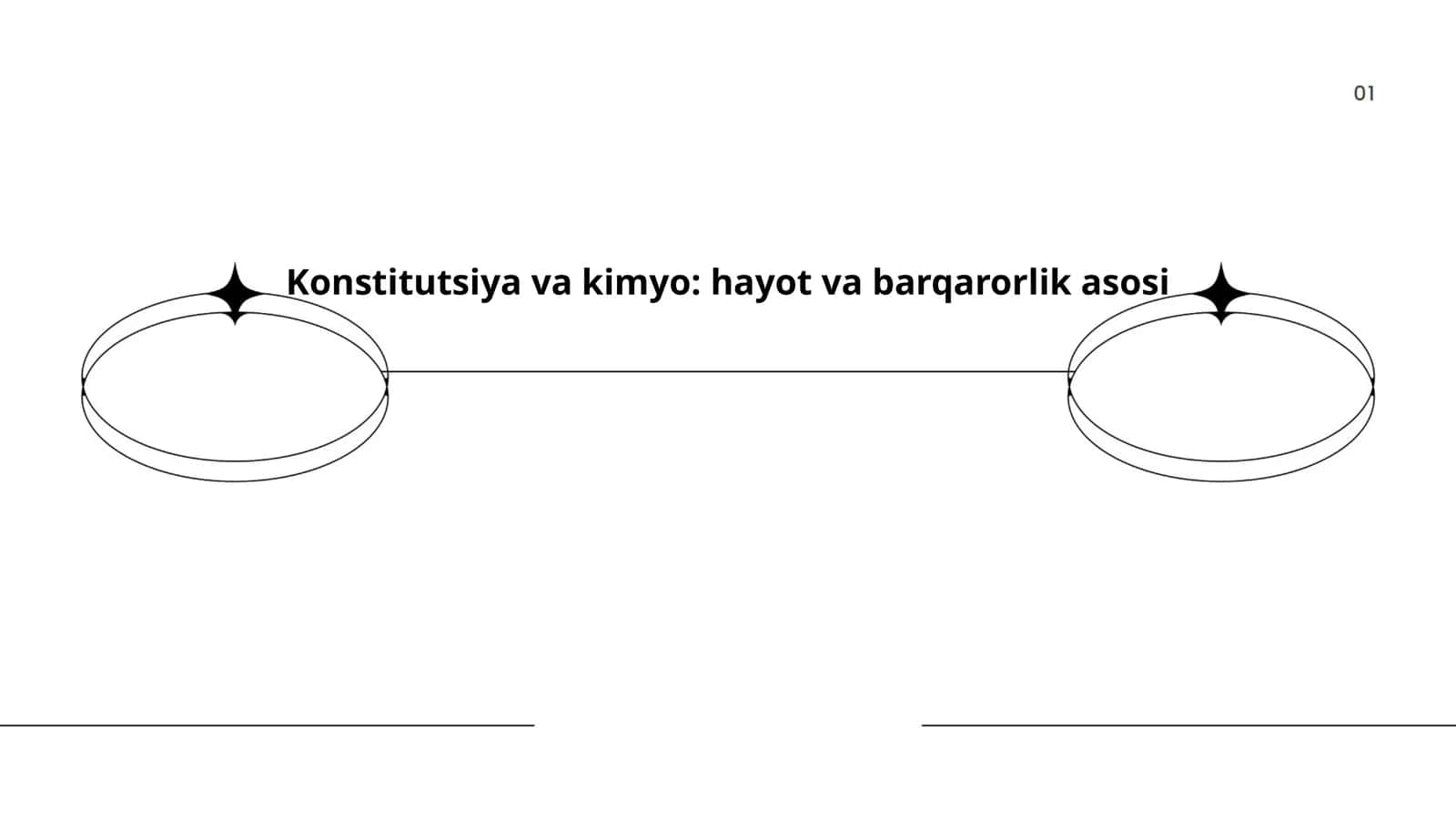 Konstitutsiya va kimyo: hayot va barqarorlik asosi