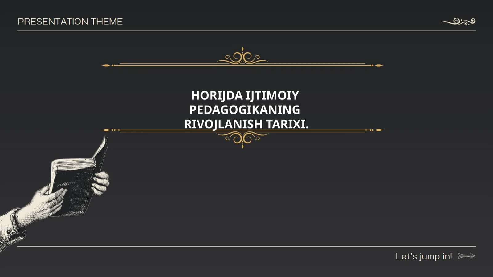 Horijda Ijtimoiy Pedagogikaning Rivojlanish Tarixi