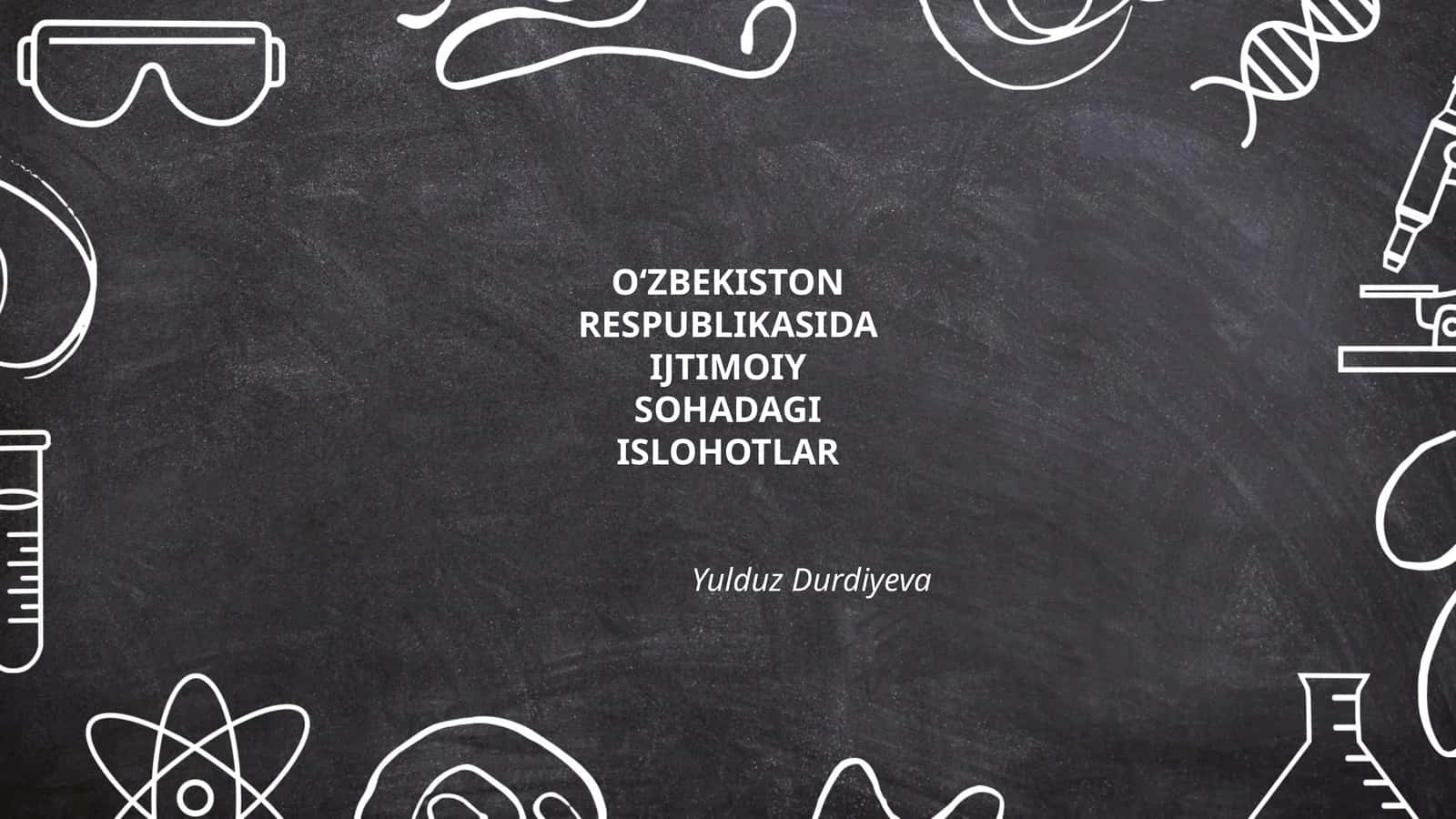 Pensiya tizimini isloh qilish va ijtimoiy sugʻurta modernizatsiyasi
