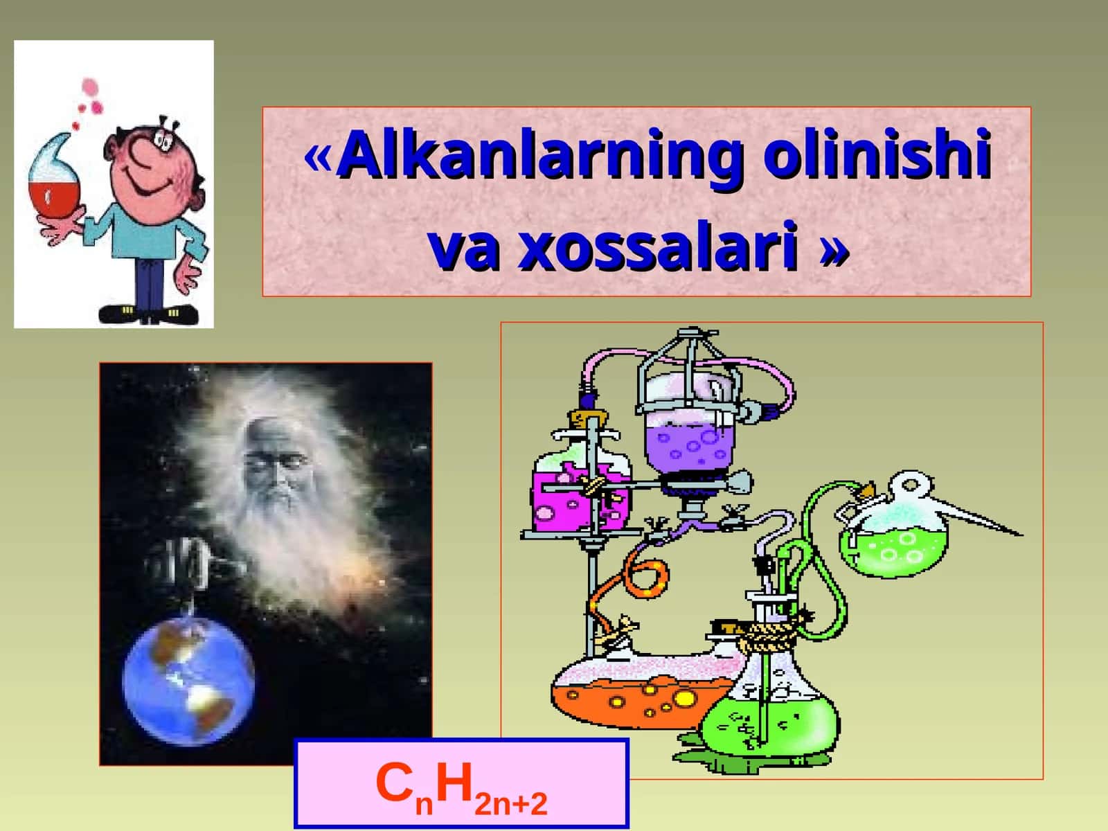 Alkanlarning olinishi va hossalari