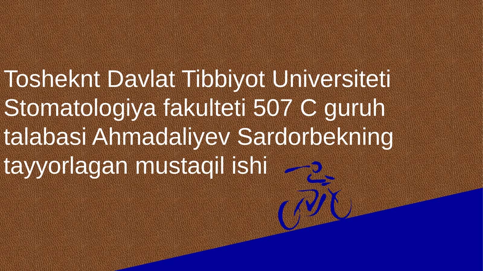Og'iz bo'shlig'i shilliq qavati o'ziga xos xususiyatlari, kasaliklar tasnifi