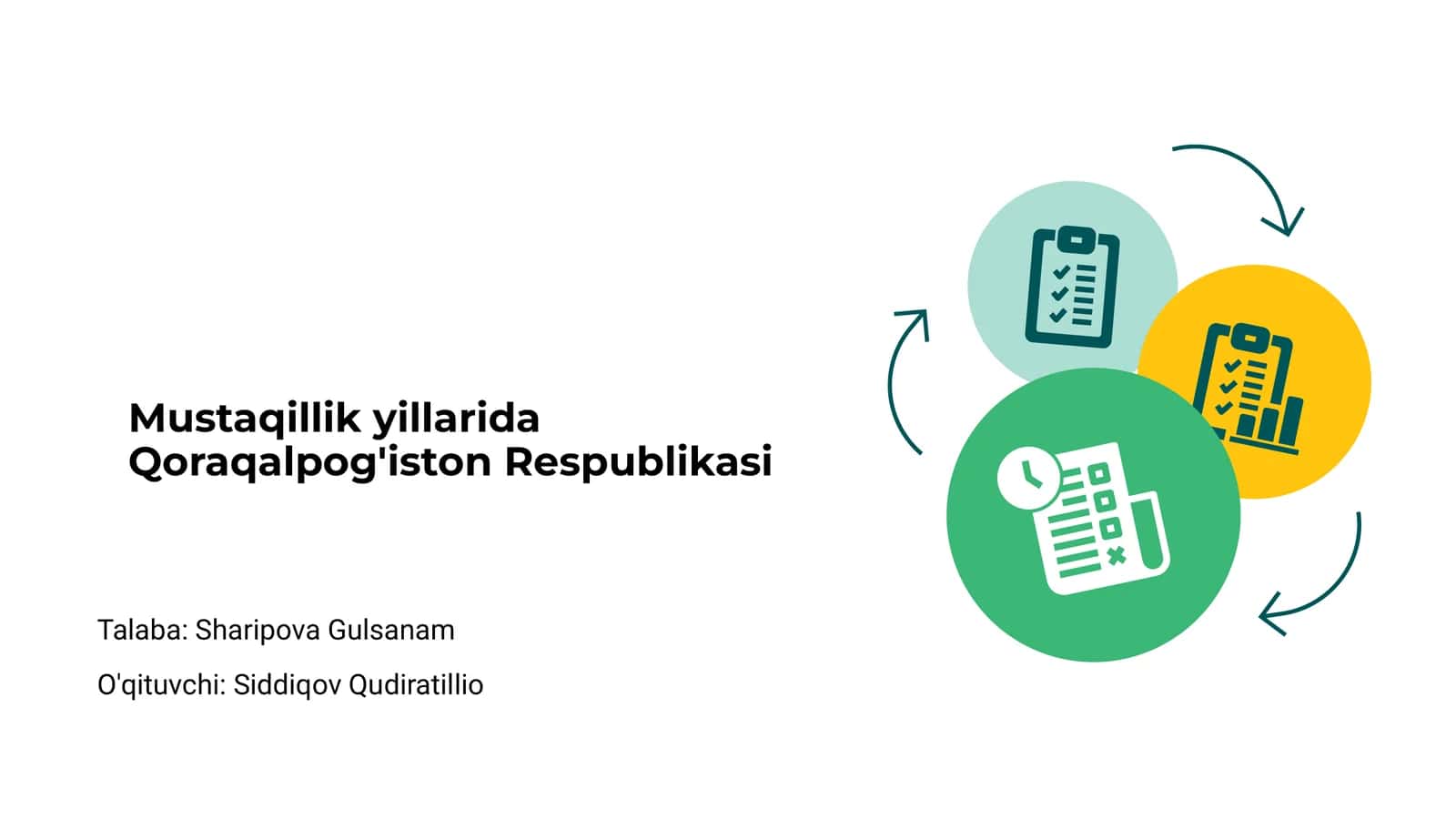 Mustaqillik yillarida Qoraqalpog'iston Respublikasi