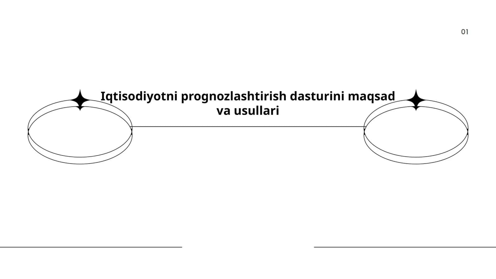 Iqtisodiyotni prognozlashtirish dasturini maqsad va usullari