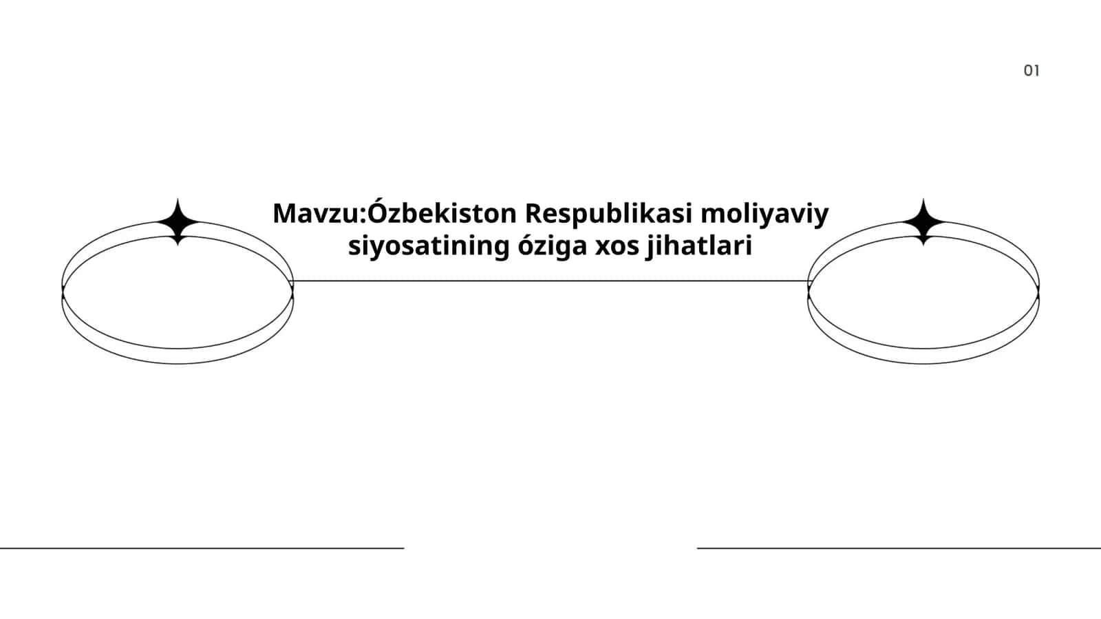 Ózbekiston Respublikasi moliyaviy siyosatining óziga xos jihatlari