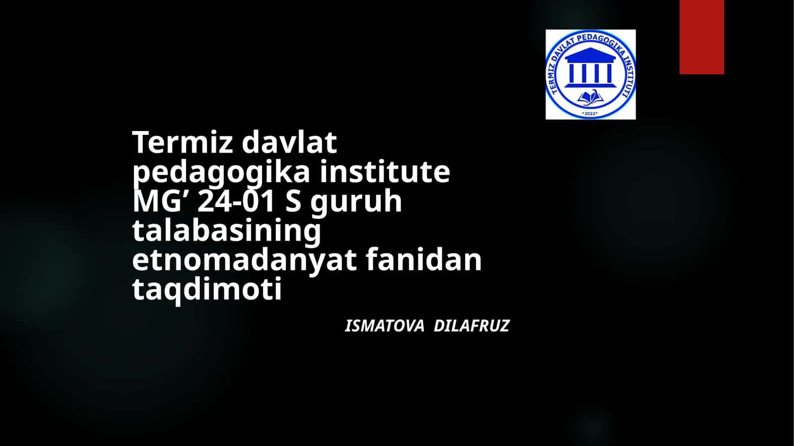 entopedagogika va milliy manaviyat