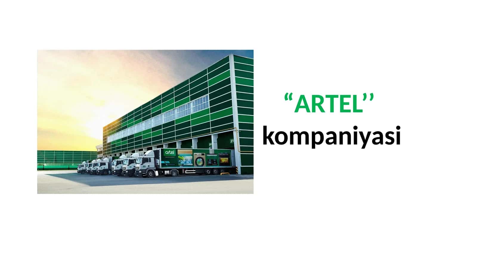 Artel kompaniyasi haqida