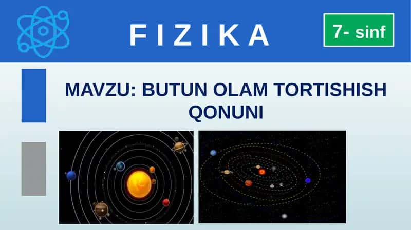 BUTUN OLAM TORTISHISH QONUNI