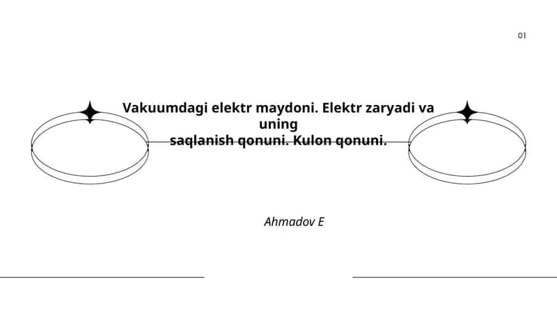 Vakuumdagi elektr maydoni