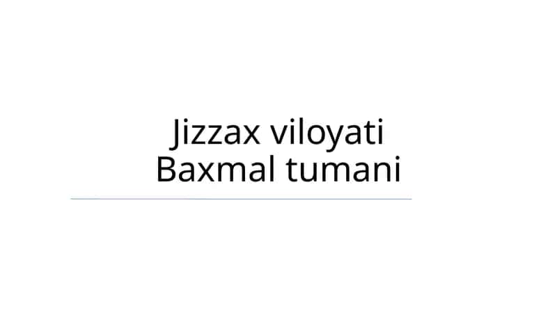 Baxmalning sog'liqni saqlash