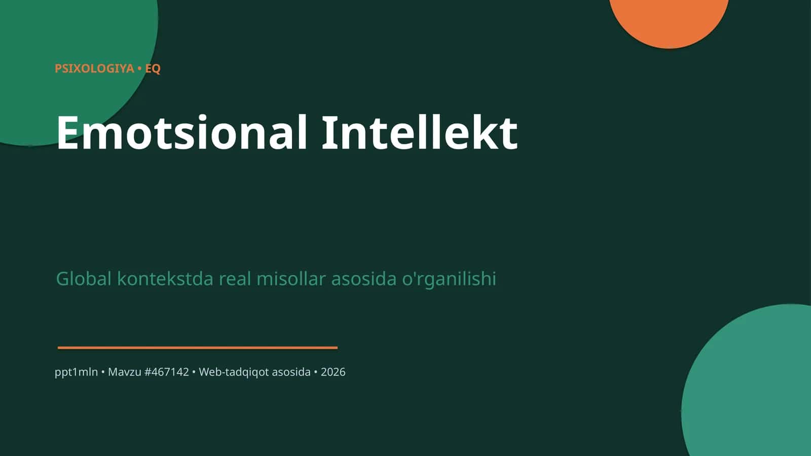Emotsional Intellekt