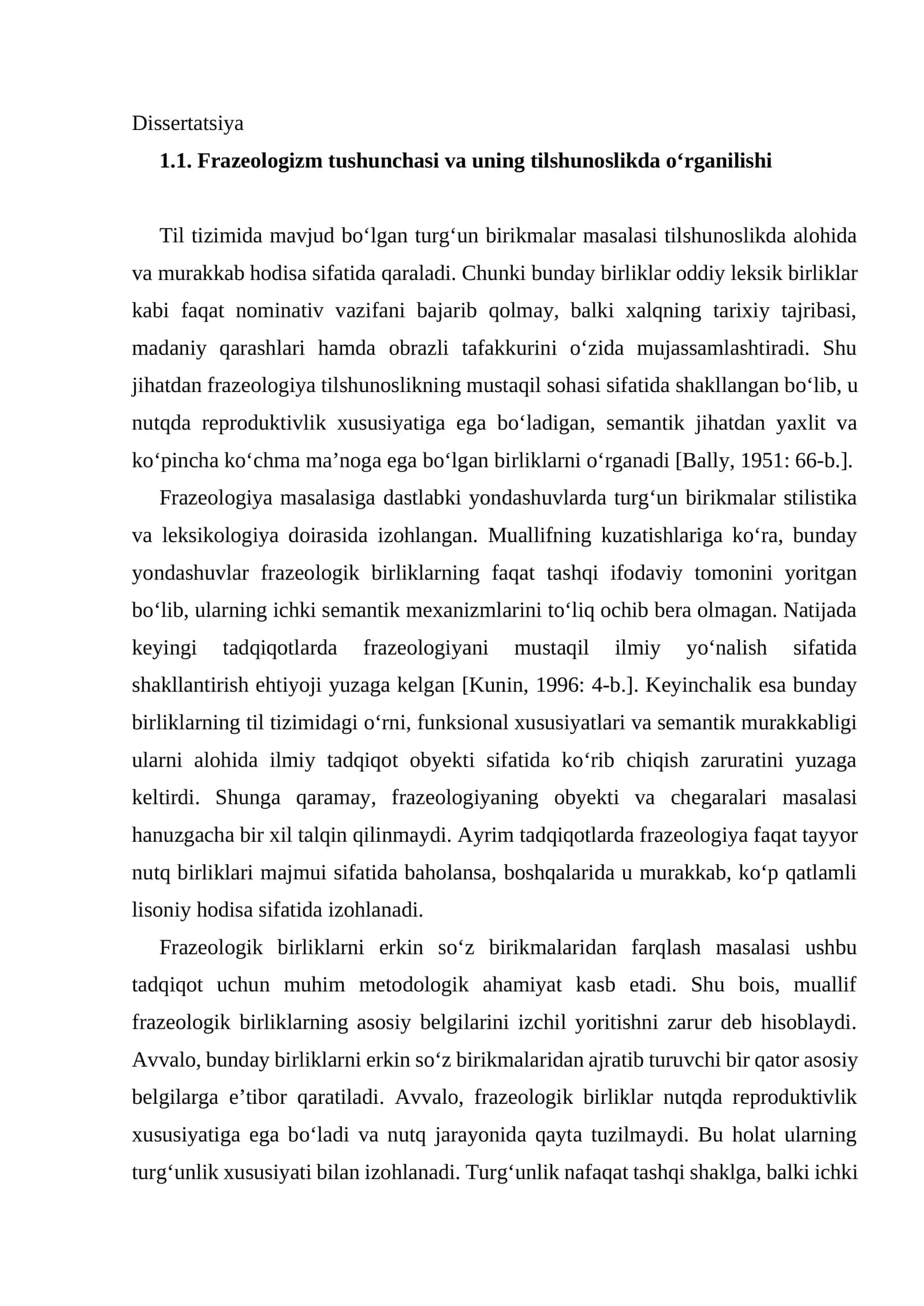 Frazeologiya Masalalari