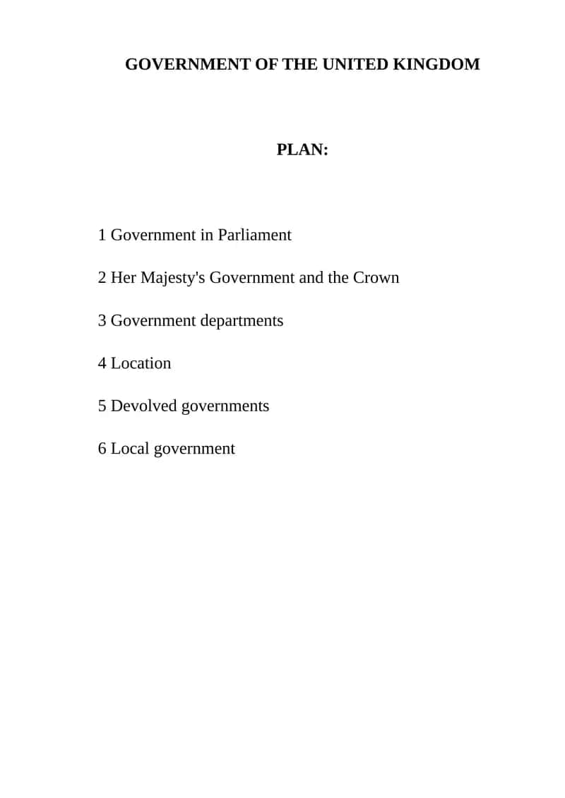 Government of the United Kingdom