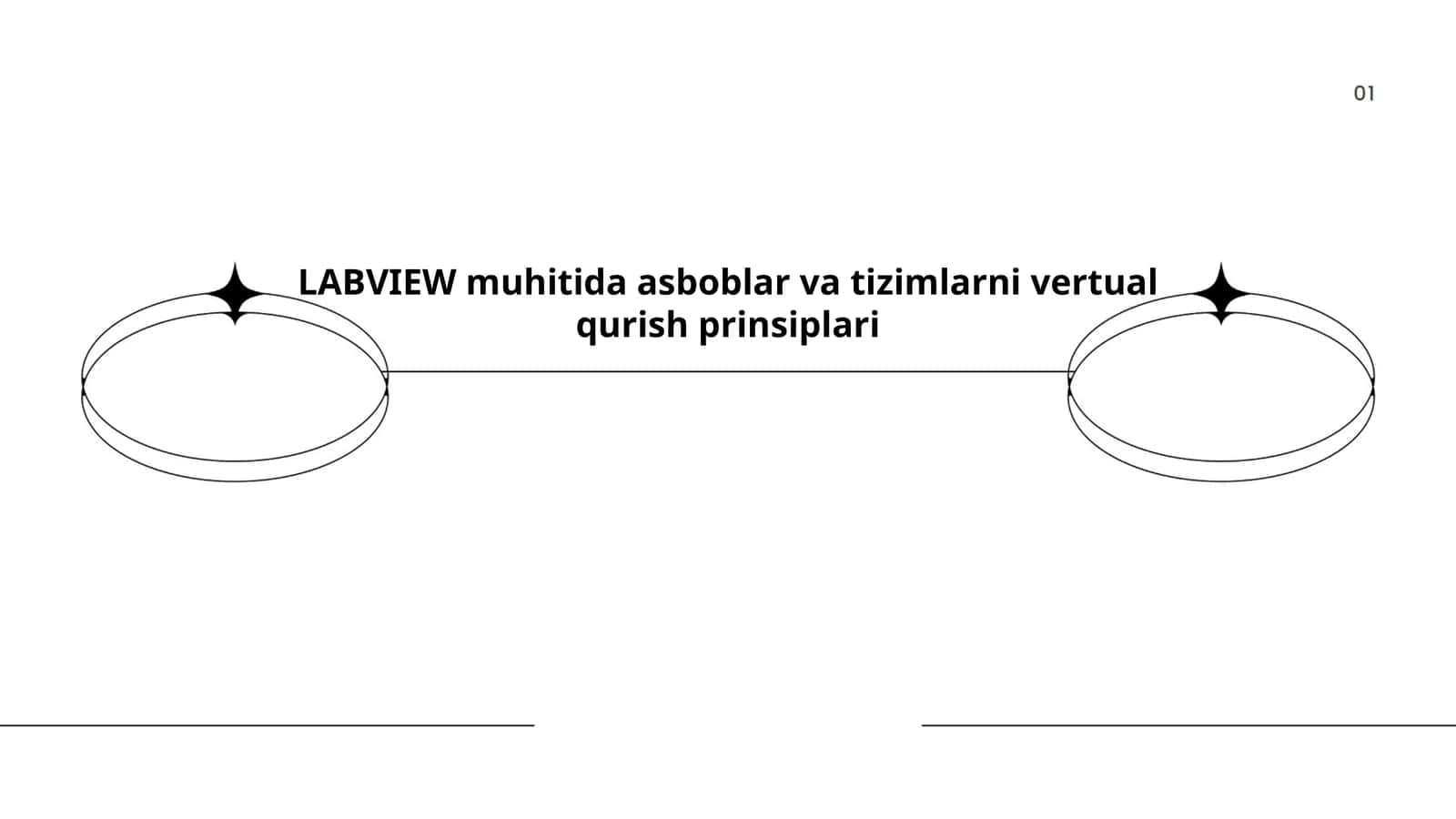 LABVIEW muhitida asboblar va tizimlarni vertual qurish prinsiplari