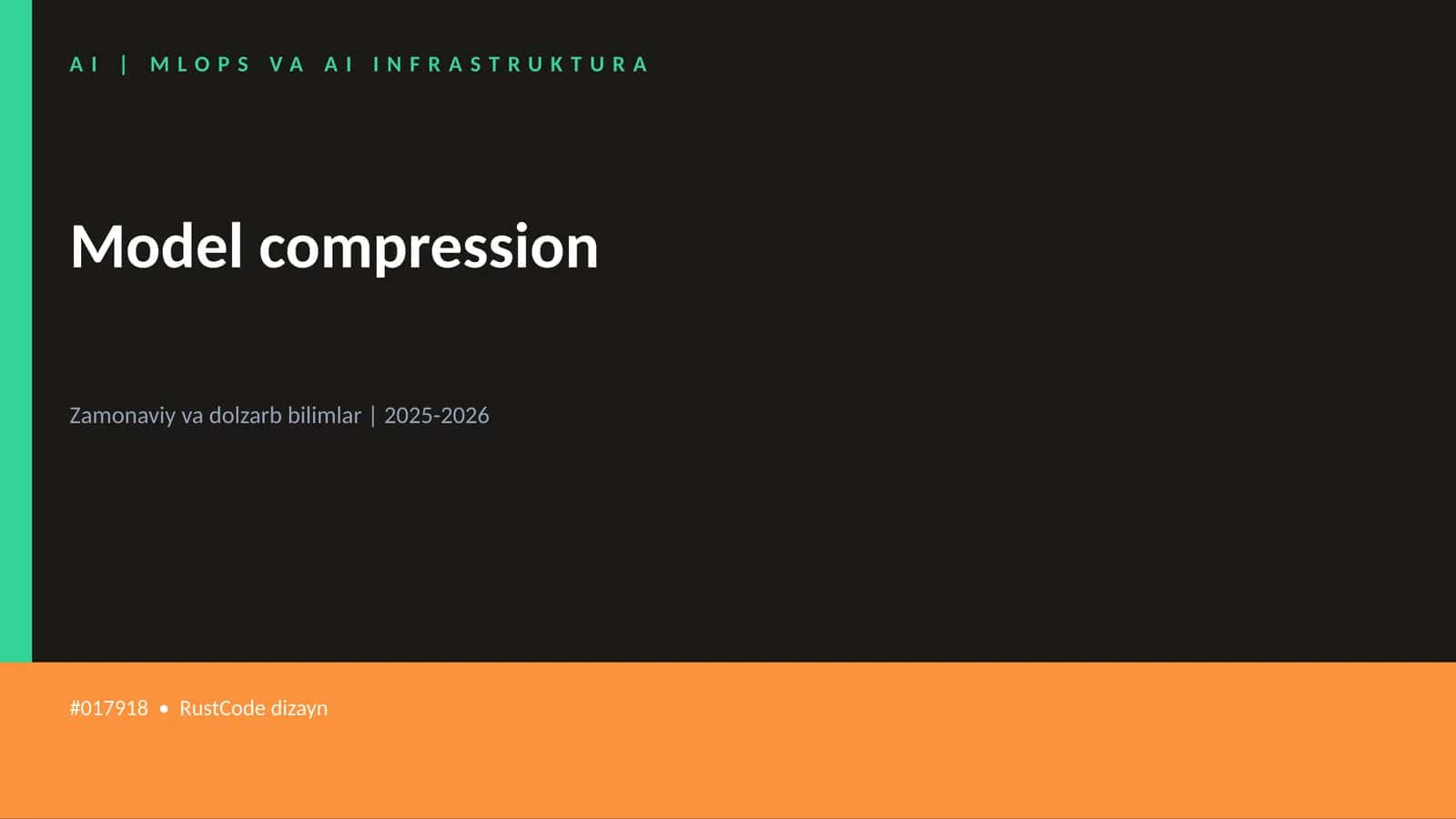 MLOPS VA AI INFRASTRUKTURA