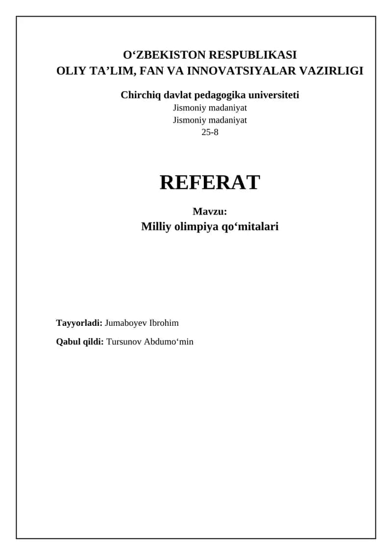 Milliy olimpiya qoʻmitalari