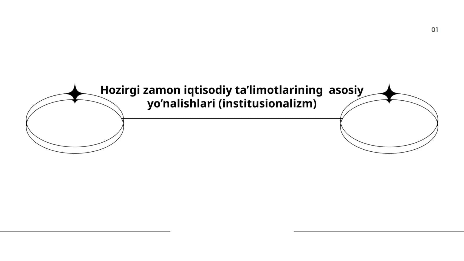 Hozirgi zamon iqtisodiy ta’limotlarining asosiy yo’nalishlari (institusionalizm)