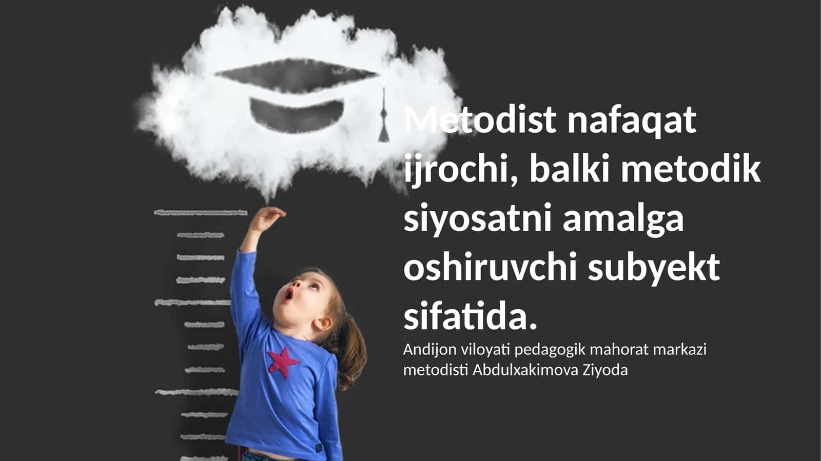 Metodistning roli va vazifalari: Ijrochilikdan tashqari