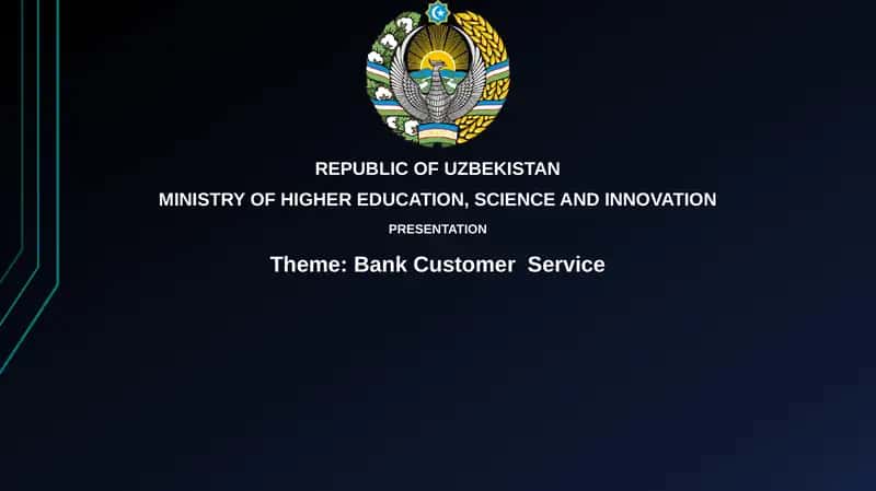 Bank Customer Service