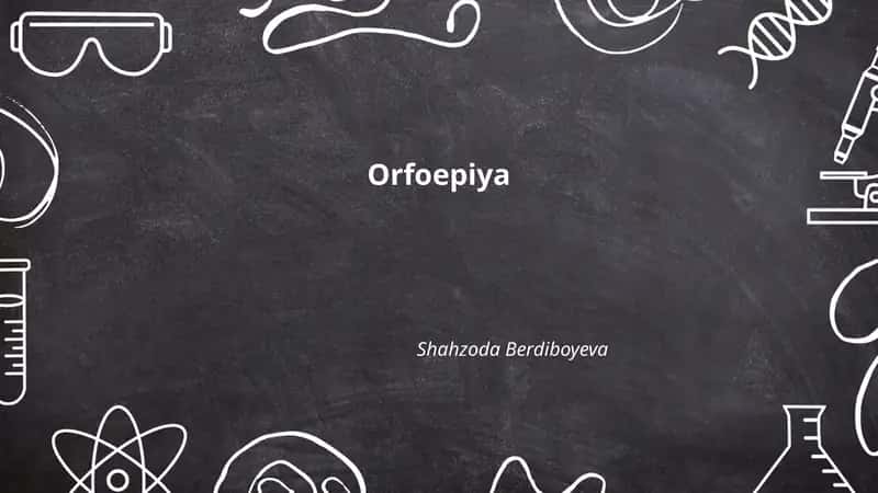 Orfoepiya