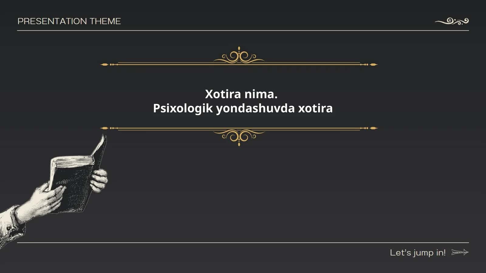 Xotiraning Psixologik Asoslari