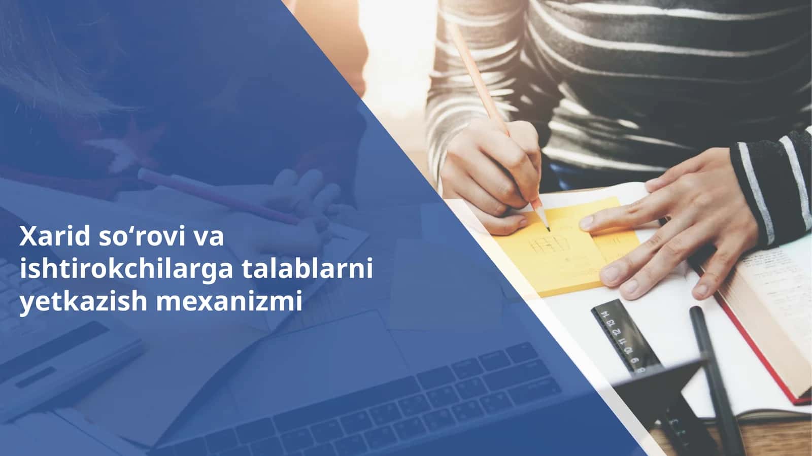 Xarid soʻrovi va ishtirokchilarga talablarni yetkazish mexanizmi