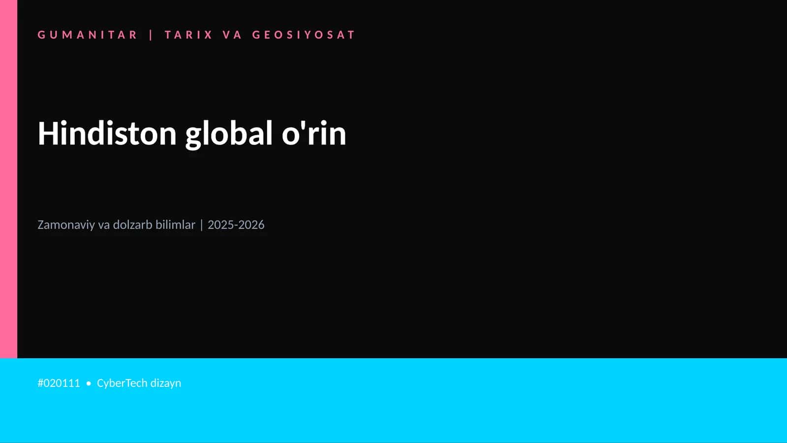 Hindiston global o'rin