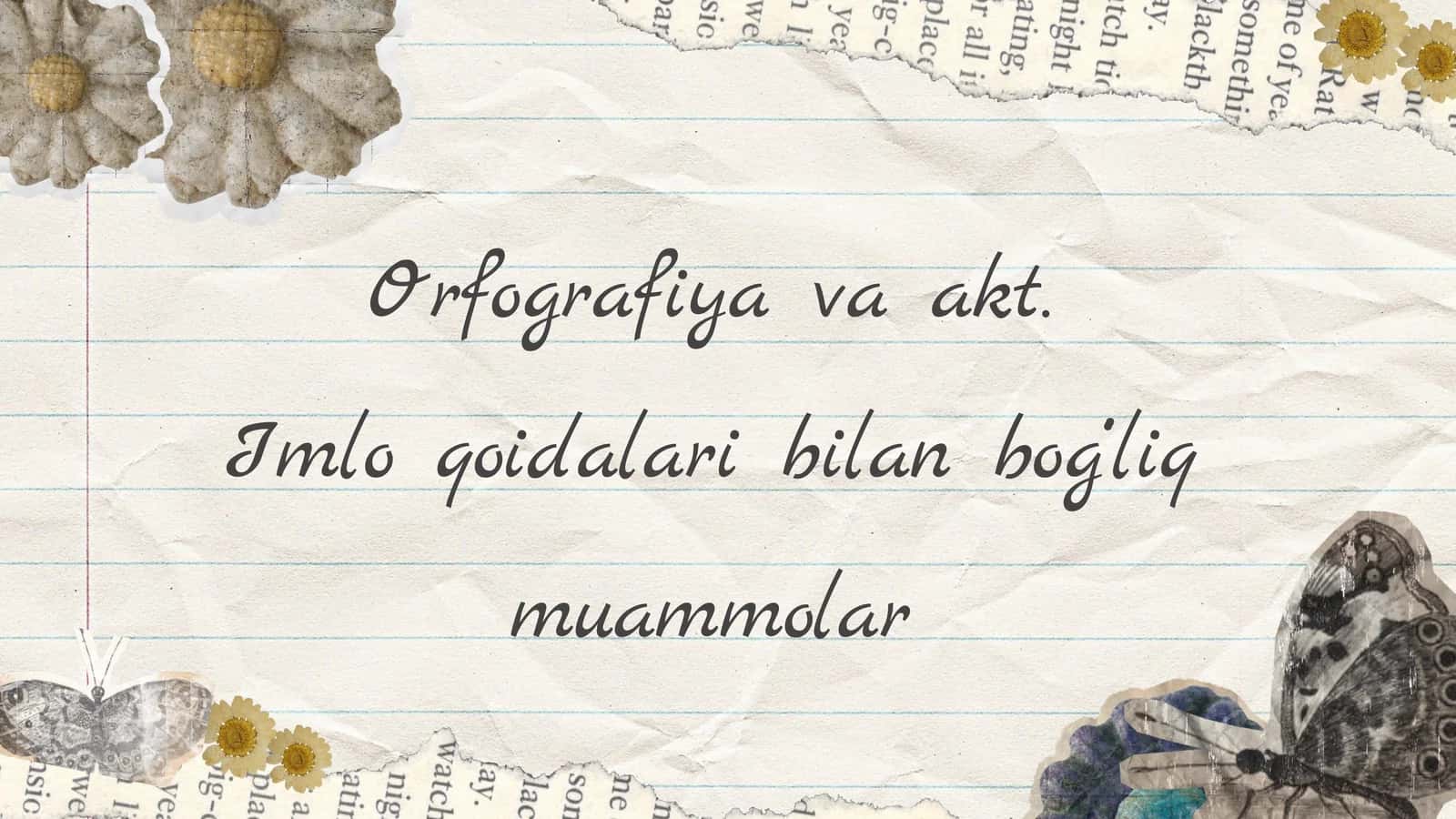 Orfografiya
