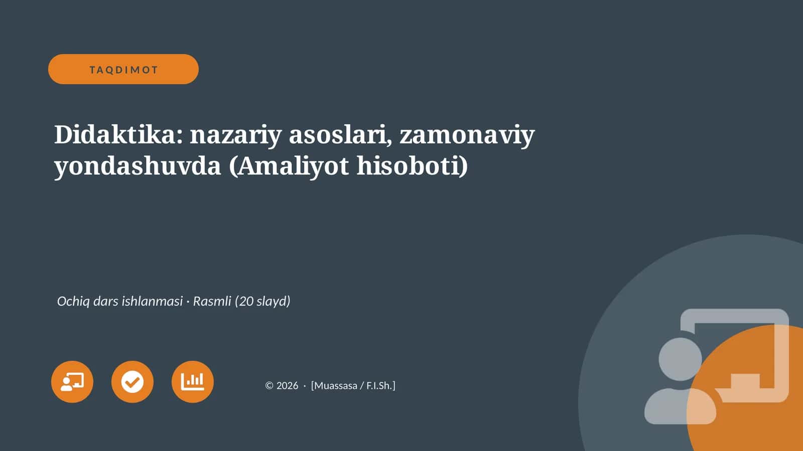 Didaktika: nazariy asoslari, zamonaviy yondashuvda