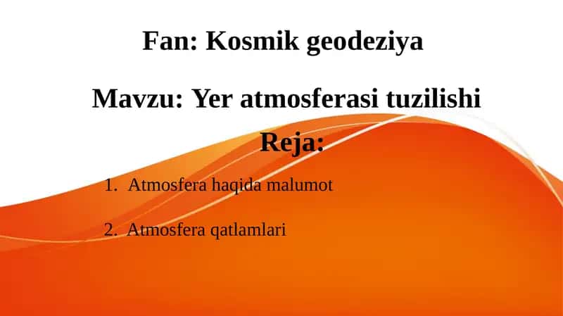 Kosmik geodeziya