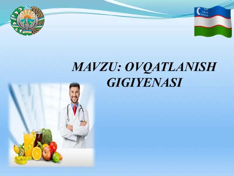 Ovqatlanish gigiyenasi