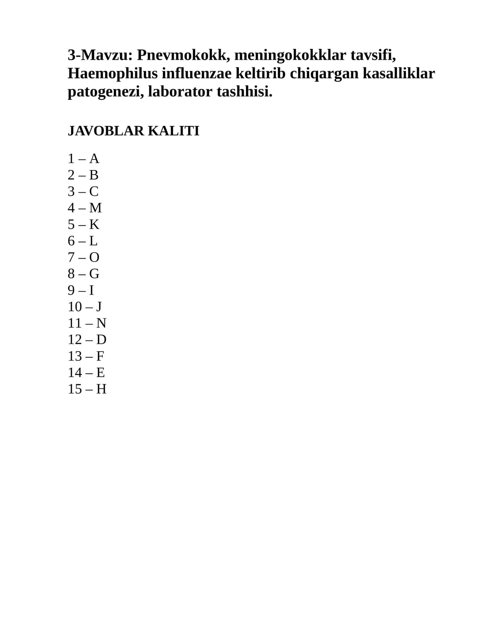 Pnevmokokk, meningokokklar tavsifi, Haemophilus influenzae keltirib chiqargan kasalliklar patogenezi, laborator tashhisi