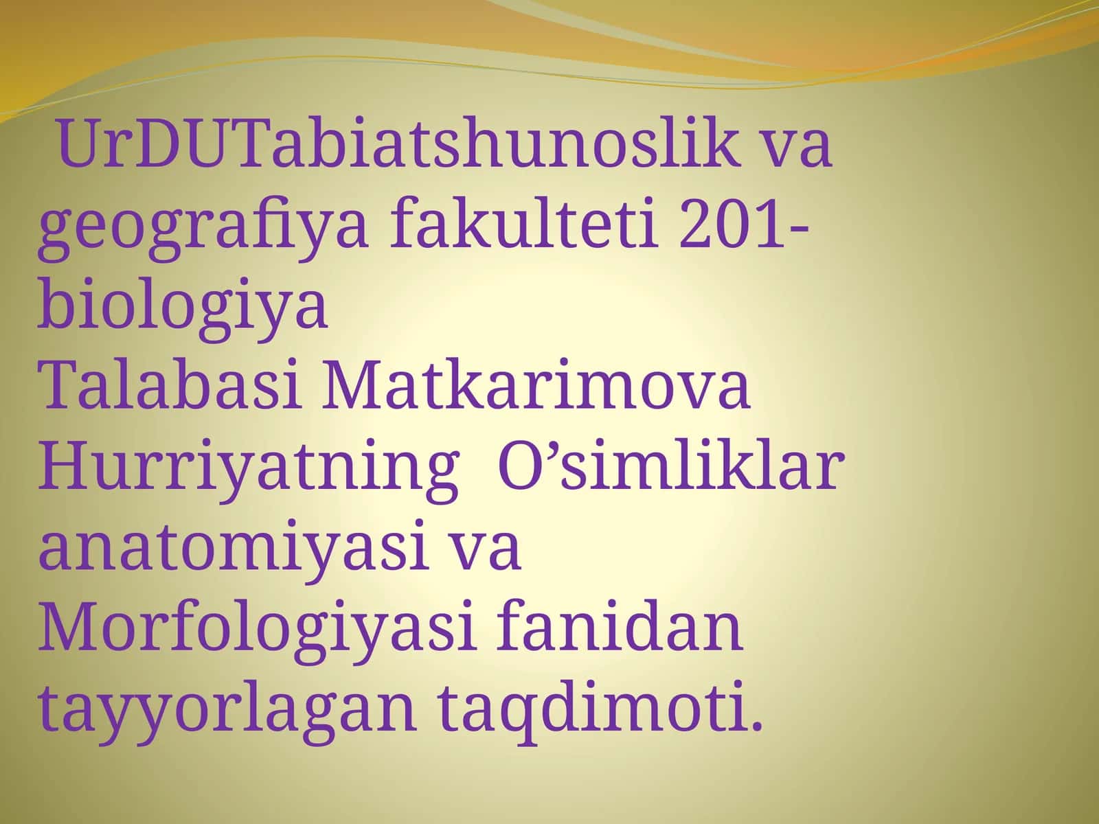Qarag’aysimonlar sinfi
