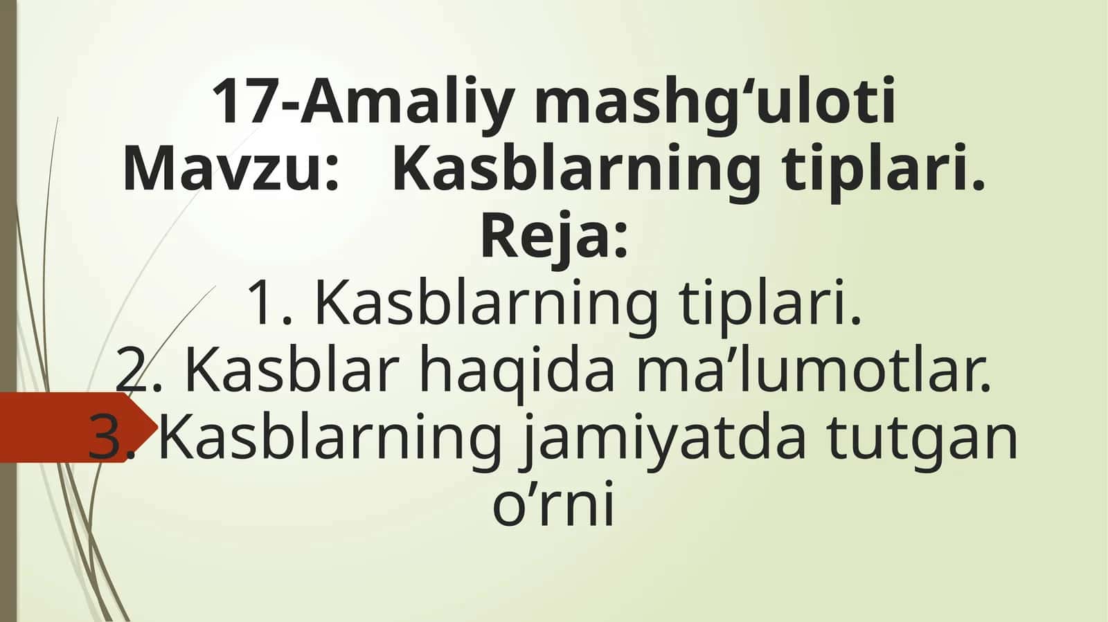 Odam - tabiat
