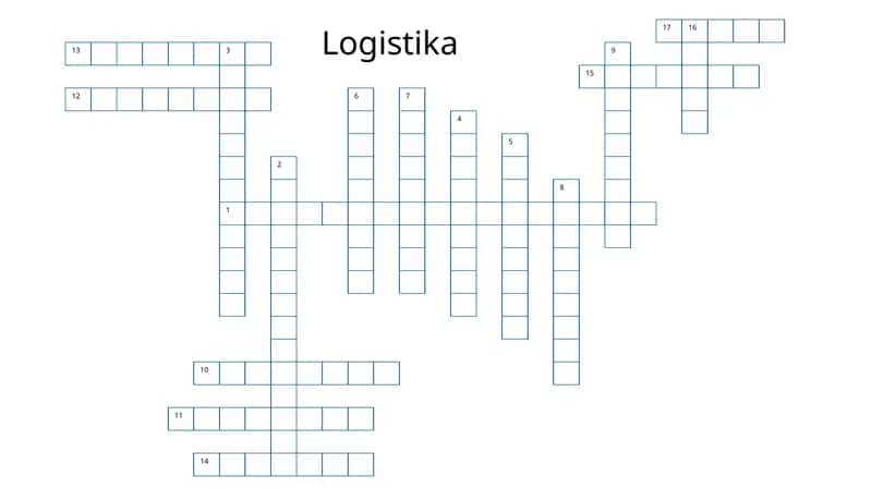 Logistika krossvord