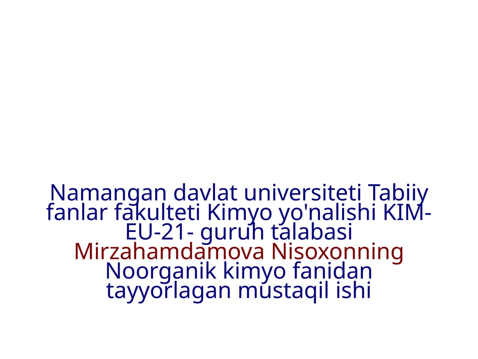 Elektro kimyoviy eritmalar