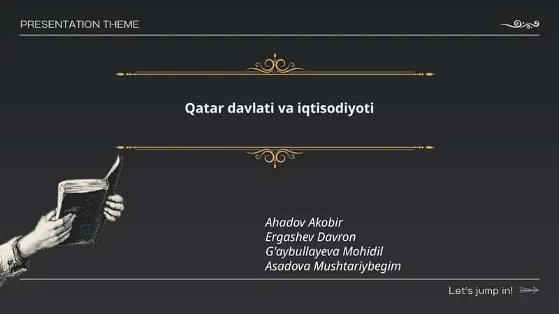 Qatar davlati va iqtisodiyoti
