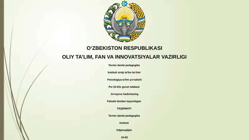 Zamonaviy Axloqiy Tarbiya