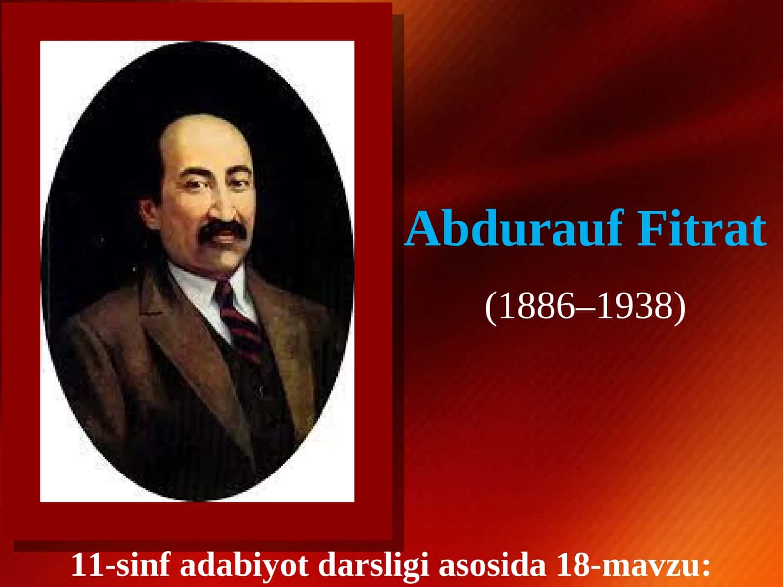 Abdurauf Fitrat