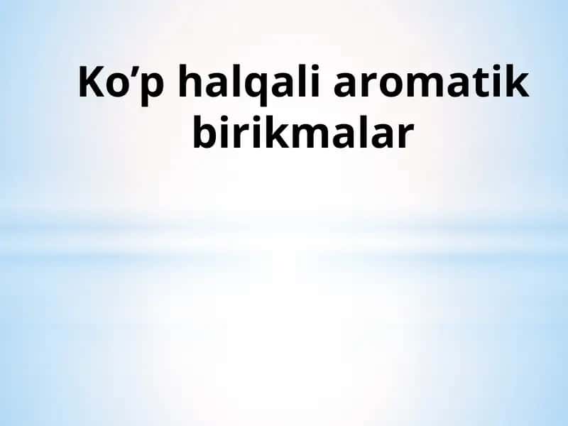 Ko’phalqaliaramatikbirikmalar