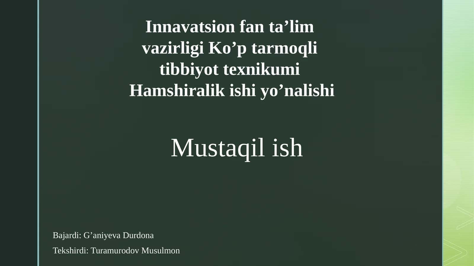 Innavatsionfanta’lim