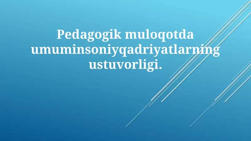 Umuminsoniy qadriyatlar