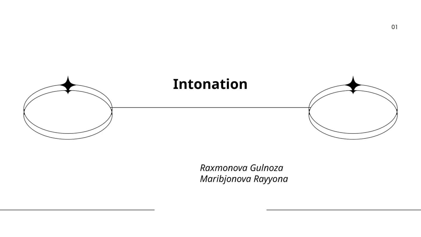 Intonation