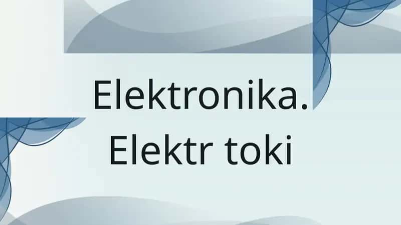 Elektronika